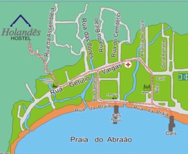 Pousada E Hostel Holandes Vila do Abraao Exterior photo